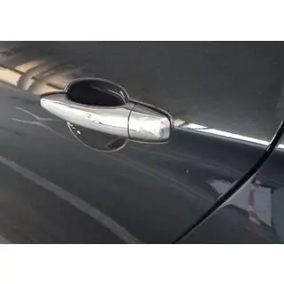 Coperture Maniglie Cromate (4 pz, Acciaio Inox)