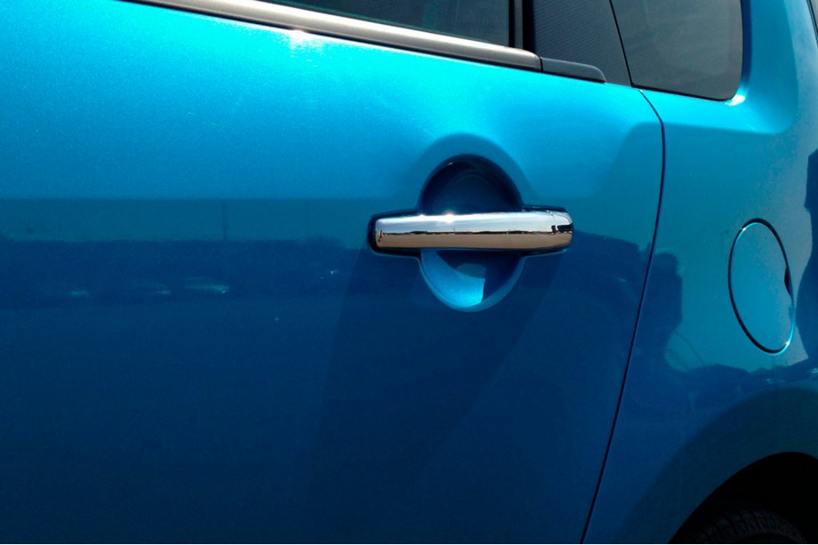 Citroen C-4 2010-2018 Coperture Maniglie Cromate (4 pz, Acciaio Inox) OmsaLine - Acciaio Inox Italiano Foto 10