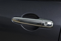 Mazda 2 2003-2007 Coperture Maniglie Porta Cromate (4 pz, Acciaio Inox) foto 1