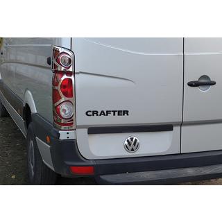 Coperture Cromate Fanali Posteriori (2 pz, Acciaio Inox) Volkswagen Crafter 2006-2016 foto 1