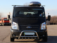 Ford Transit 2000–2014 Protezione Anteriore WT003 (2006-2014, Acciaio Inox) foto 3