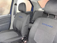 Renault Logan I 2005-2008 Coprisedi Auto (Tessuto, Classik) foto 8