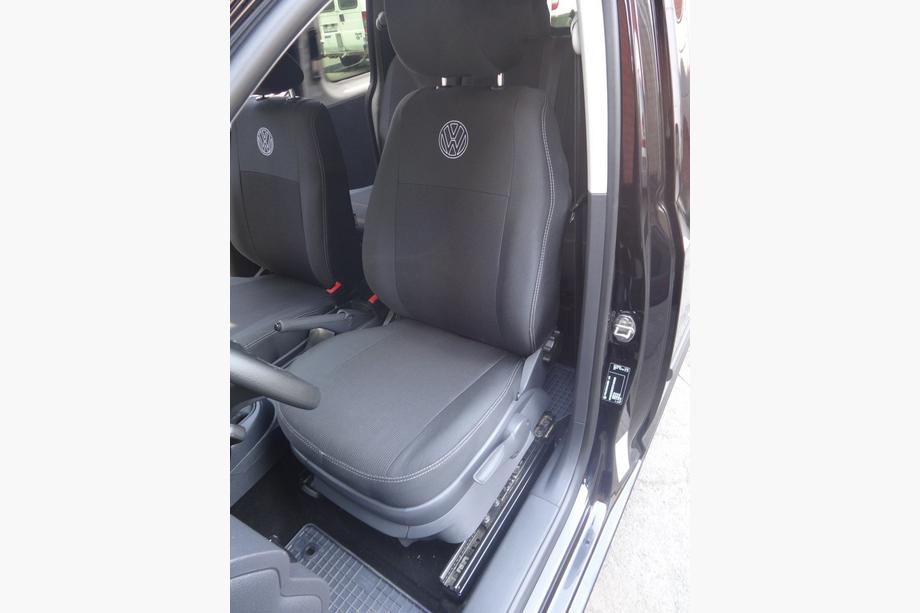 Volkswagen Caddy 2004-2010 Coprisedi Auto (Tessuto, Classik) Abitacolo completo (7 posti) Foto 4