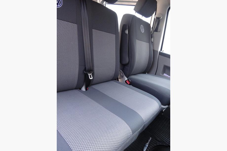 Volkswagen T5 Transporter 2003-2010 Coprisedi Auto (Tessuto, Classik) Set completo abitacolo → Sedili anteriori (1+1) Foto 8