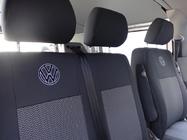 Volkswagen T5 Caravelle 2004-2010 Coprisedi Auto (Tessuto, Classik) Sedili anteriori (2↗1) foto 3
