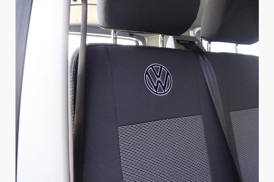 Volkswagen T5 Caravelle 2004-2010 Coprisedi Auto (Tessuto, Classik) Set completo abitacolo → Sedili anteriori (1+1) Foto 2