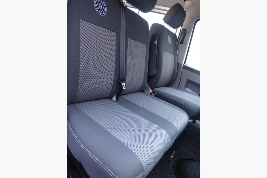 Volkswagen T5 Caravelle 2004-2010 Coprisedi Auto (Tessuto, Classik) Set completo abitacolo → Sedili anteriori (1+1) Foto 11