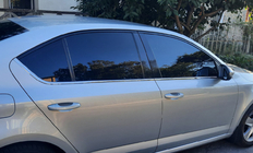Skoda Octavia III A7 2013-2019 Cornici Finestrini (6 pz, Acciaio Inox) foto 8