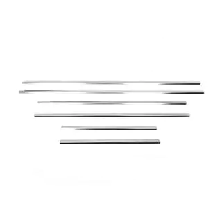 Modanature inferiori finestrini acciaio inox (6 pz) foto 3