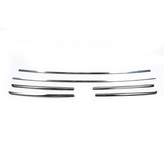 Coperture Griglia Cromate 2006-2014 (6 pezzi, Acciaio Inox) Fiat Ducato 2006-2025 foto 3