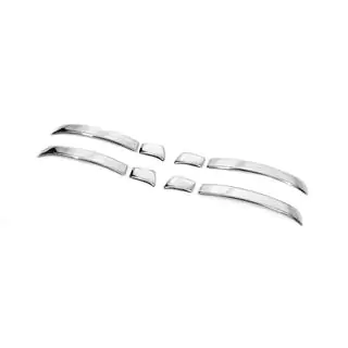 Coperture maniglie cromate per maniglie strette (4 pz, acciaio inox) foto 3