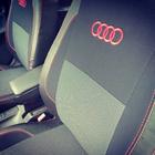 Audi A4 B5 1994–2001 Coprisedi Auto (Ecopelle↗Tessuto, Premium) foto 2