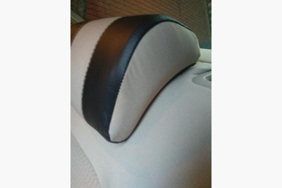 Audi A4 B8 2007-2015 Coprisedi Auto (Ecopelle↗Tessuto, Premium) Foto 12