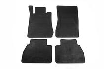 Mercedes E-class W211 2002-2009 Tappetini in gomma (4 pz, Polytep) foto 2