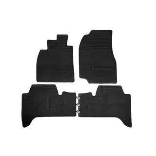 Tappetini in gomma (4 pz, Polytep) Toyota Land Cruiser 100 1998-2007 foto 1