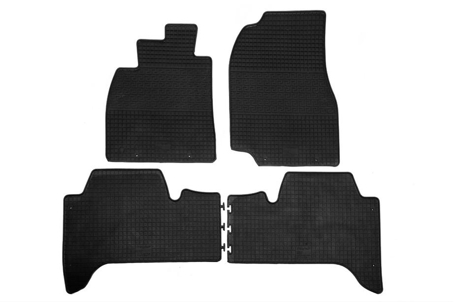 Toyota Land Cruiser 100 1998-2007 Tappetini in gomma (4 pz, Polytep) Image
