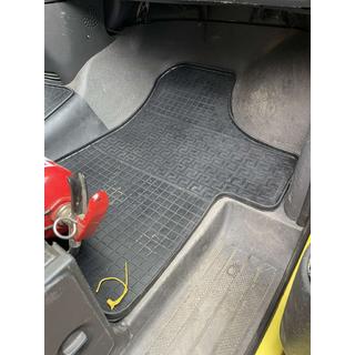 Tappetini in gomma (3 pz, Polytep) Mercedes Viano 2004-2014 foto 2