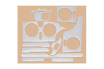 Renault Kangoo 1998-2008 Coperture cruscotto (Meric) foto 4