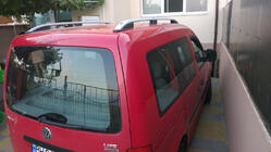 Volkswagen Caddy 2004-2010 Barre Portatutto Skyport GREY Base Standard foto 11