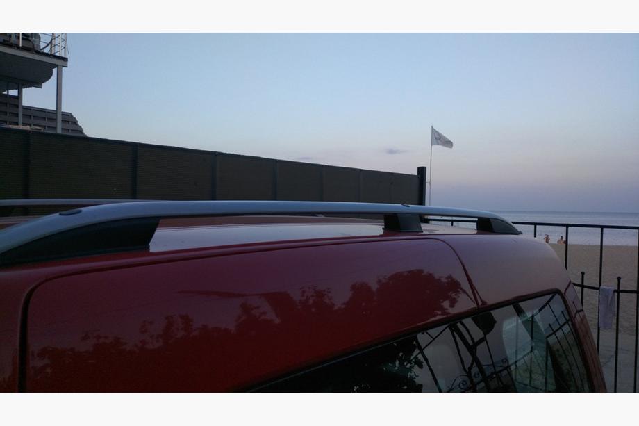 Volkswagen Caddy 2004-2010 Barre Portatutto Skyport GREY Base Maxi Foto 7