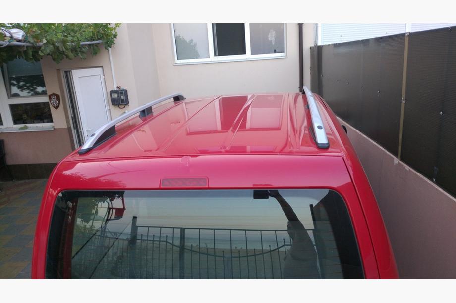 Volkswagen Caddy 2004-2010 Barre Portatutto Skyport GREY Base Maxi Foto 10