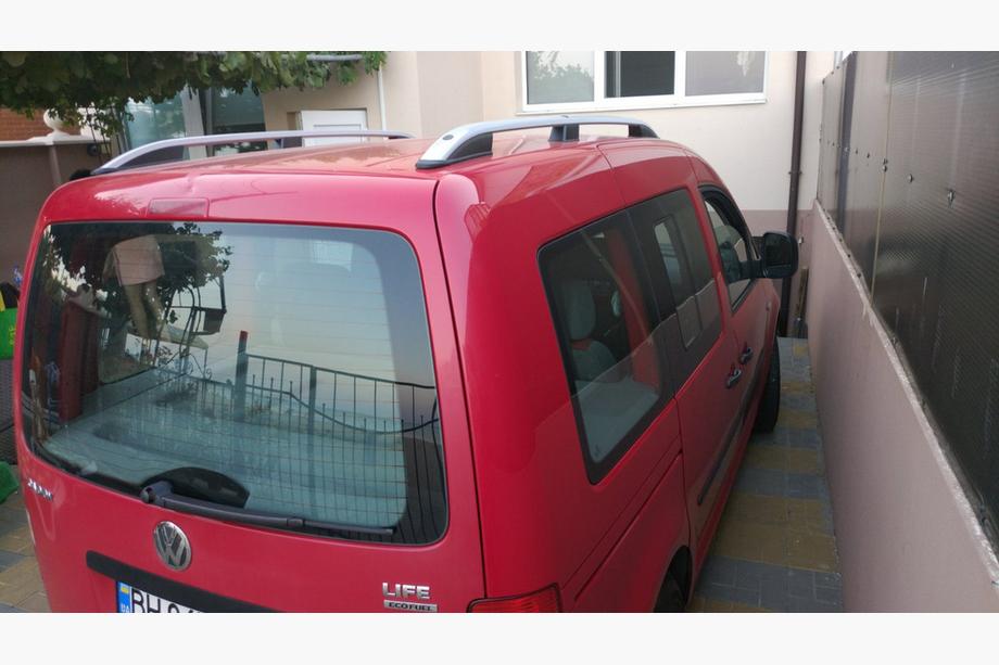 Volkswagen Caddy 2004-2010 Barre Portatutto Skyport GREY Base Maxi Foto 11