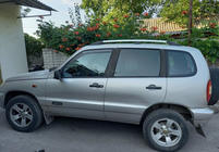 Chevrolet Niva 1998-2020 Barre Tetto Cromate foto 2