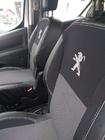 Peugeot Partner Tepee 2008-2018 Coprisedi Auto (Similpelle+Tessuto, Premium) foto 4