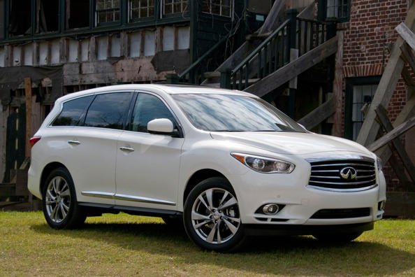 Panoramica di sette posti di crossover Infiniti JX 35