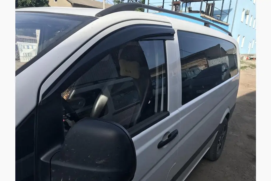 Mercedes Vito W639 2004-2014 Deflettori Finestrini (2 pz, Sunplex Sport) Foto 5