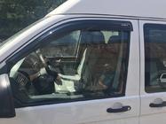 Volkswagen T5 Transporter 2003-2010 Deflettori Finestrini (2 pz, MyRacing) foto 3
