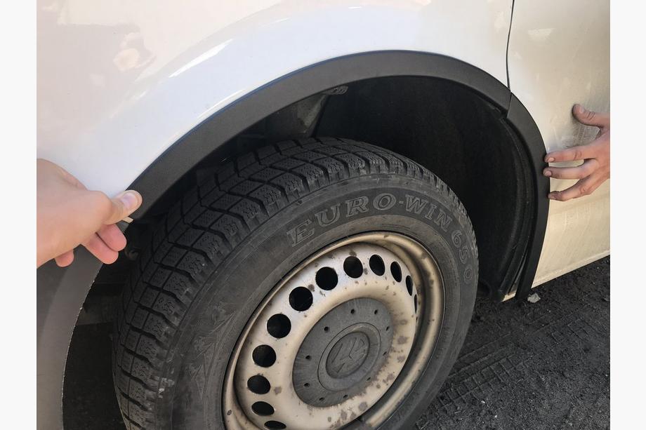 Volkswagen T5 2010-2015 Allargatori passaruota (6 pz, ABS) Foto 3