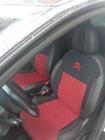 Citroen C-3 2002-2009 Coprisedi Auto (Ecopelle↗Tessuto, Premium) foto 9