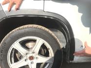 Fiat Ducato 2006-2025 Allargatori passaruota (4 pz, neri) Metallo foto 11