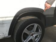 Citroen Jumper 2007-2025 Allargatori passaruota (4 pz, neri) Metallo foto 5