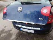 Volkswagen Golf 5 2003-2009 Modanatura bagagliaio acciaio inox foto 3