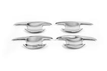 Mazda 6 2008-2012 Vaschette maniglie cromate con petali (4 pz, plastica) foto 2