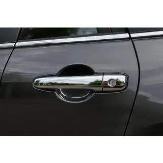 Coperture Maniglie Cromate V2 (4 pz, Acciaio Inox) Mazda CX-7 2006-2012 foto 3