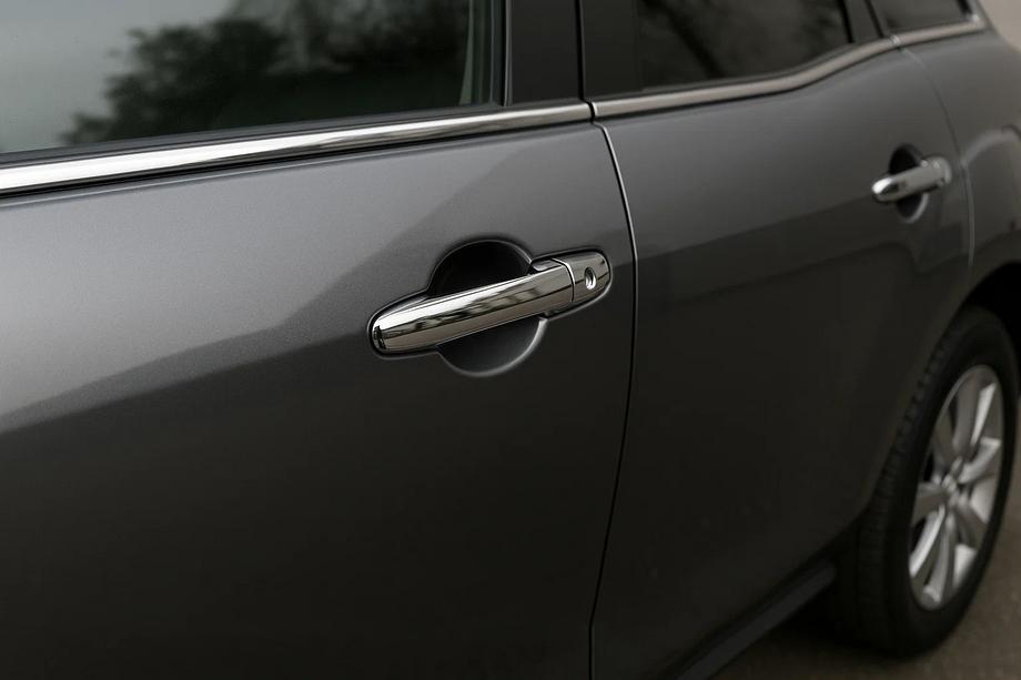 Mazda CX-7 2006-2012 Coperture Maniglie Cromate V2 (4 pz, Acciaio Inox) Image