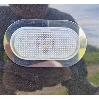 Cornici cromate indicatori di direzione (2 pz, acciaio inox) foto 4
