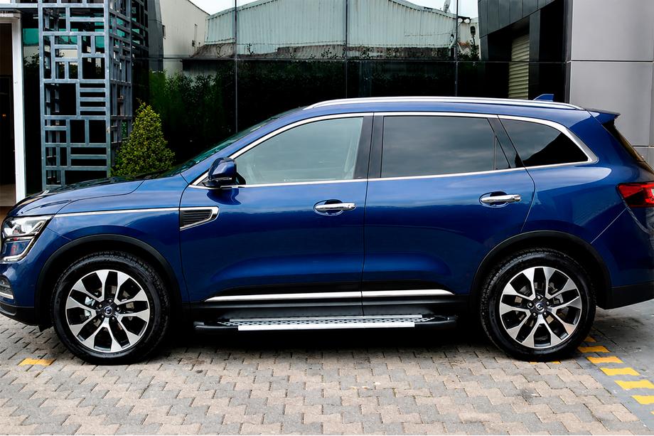 Renault Koleos 2016-2024 Pedane laterali Allmond (2 pz, alluminio) Image