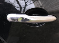 Renault Scenic/Grand 2009-2016 Coperture Maniglie Cromate (4 pz, Acciaio Inox) foto 1