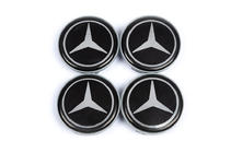 Mercedes-Benz Copri mozzo 57mm/55,5mm V1 (4 pz) foto 2