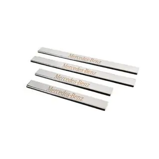 Battitacco acciaio inox Carmos 4 pezzi foto 1