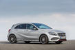 Panoramica di una berlina Mercedes-Benz classe A W176 foto 5