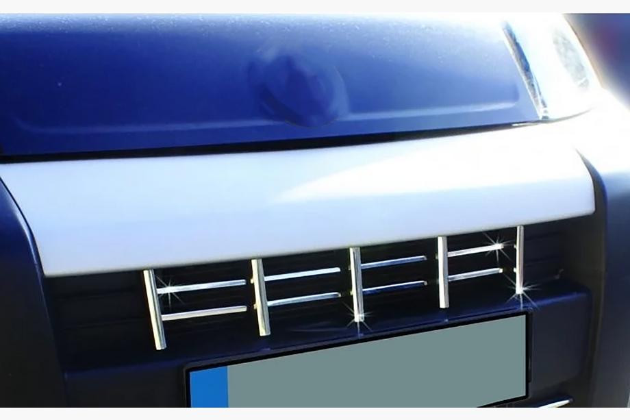 Peugeot Bipper 2008-2017 Copertura griglia (13 pezzi, acciaio inox) Foto 3