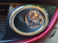 Fiat Doblo I 2005-2010 Coperture per fendinebbia (2 pz, acciaio inox) foto 1