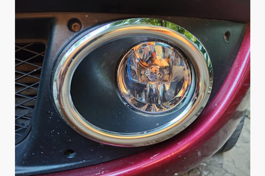 Fiat Doblo I 2005-2010 Coperture per fendinebbia (2 pz, acciaio inox) Image