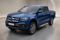 Mercedes X class 2017-2020 Pedane Laterali Line (2 pz, Alluminio) foto 1