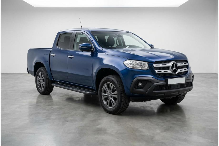 Mercedes X class 2017-2020 Pedane Laterali Bosphore Black (2 pz, Alluminio) Image